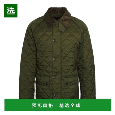 香港直邮Barbour 男士羽绒服 MQU1795OL91 AW2025 绿色 Bedale 绗