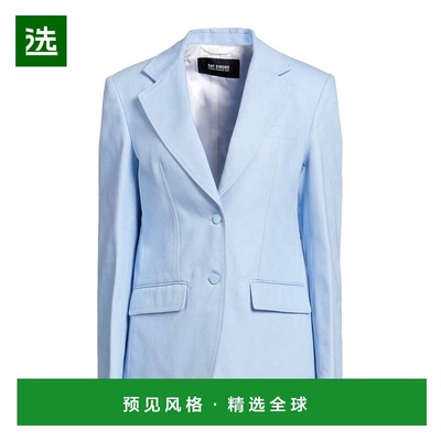 1h可退 香港直邮Raf Simons 拉夫·西蒙 女士 西装外套 blue蓝色