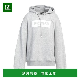 1h可退 【美国直邮】TRUE RELIGION 纯色连帽卫衣 男装 10508941S