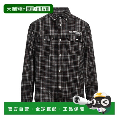 1h可退 香港直邮Carhartt 卡哈特 男士 格纹衬衫 black黑色 舒适
