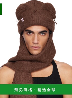 1h可退 香港直邮Charles Jeffrey Loverboy 男士 棕色 Alpaca Chu