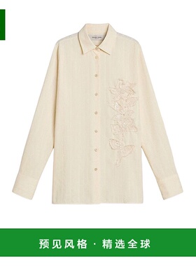 1h可退 香港直邮GOLDEN GOOSE 女士 棉质亮片衬衫 GWP02481P00215