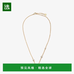 年产品 2025 Fendi Forever 金色 1h可退 项链 欧洲直邮FENDI