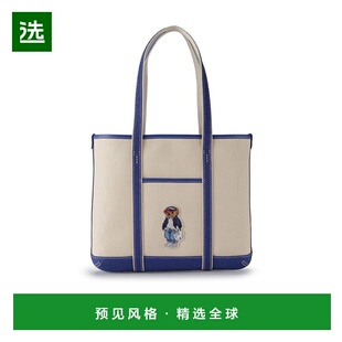 香港直邮Polo 小熊图案购物袋 Ralph Polo 428P054 Lauren 1h可退