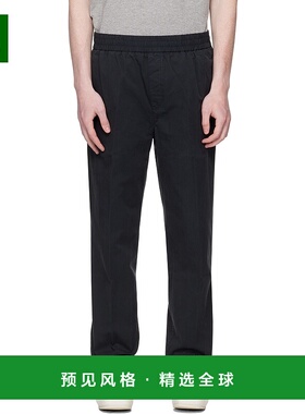 1h可退 香港直邮A.P.C. 男士 黑色 Pieter 长裤 COHKUH08394卫裤