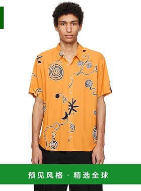 香港直邮Jacquemus 男士 黄色 Les Sculptures 系列 La chemise M