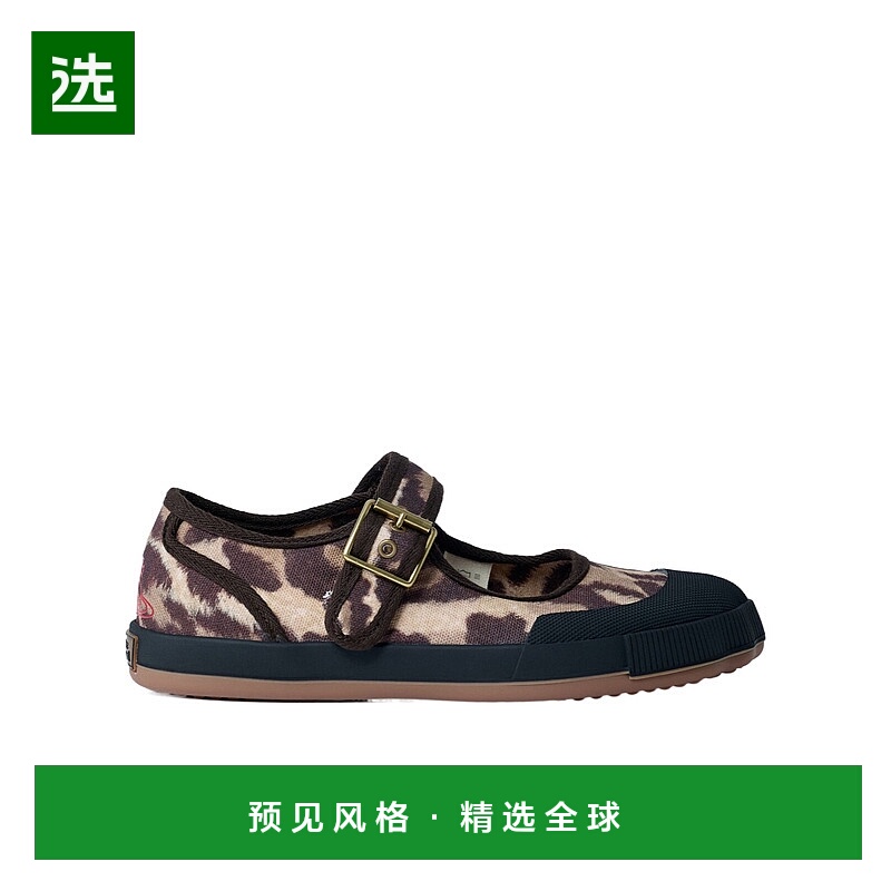 香港直邮Vivienne Westwood 圆头平底鞋 7502005RWW018X