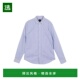 blue蓝色 1h可退 舒适时 男士 条纹衬衫 香港直邮Armani Exchange