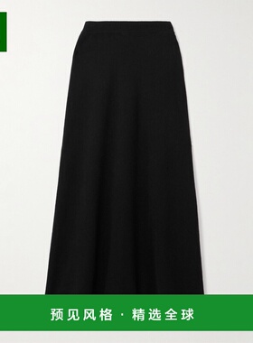 1h可退 香港直邮LISA YANG 女士 Dolly 羊绒中长半身裙 2022005