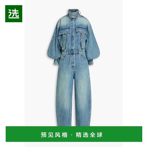 1h可退 香港直邮ZIMMERMANN 女士 牛仔连体裤 1350UF241NEPTUNE