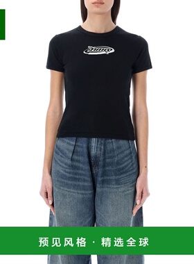 香港直邮AMBUSH 女士T恤 BWAA040S23JER0011001 黑色 Cotton Tee