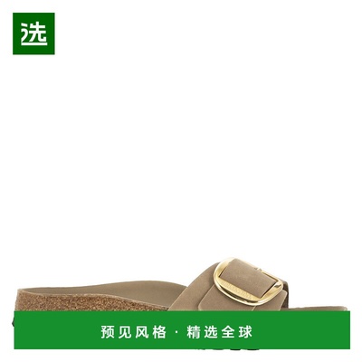 1h可退 香港直邮Birkenstock 勃肯 女士 MADRID BIG 搭扣平底凉鞋