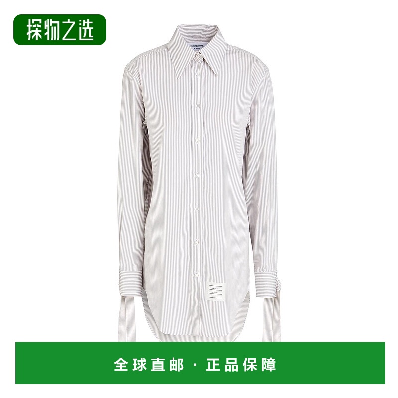 香港直邮Thom Browne 汤姆·布朗 女士 条纹衬衫