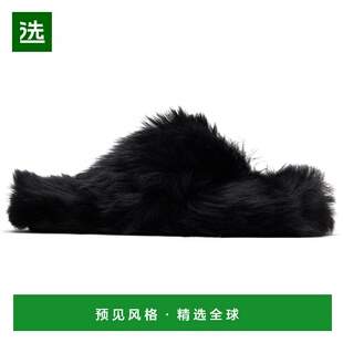 1h可退 香港直邮Acne Studios 艾克妮 女士 黑色凉鞋 CD0014拖鞋