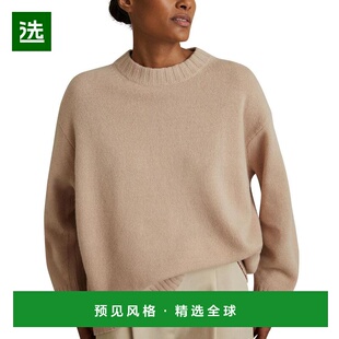 1h可退 【美国直邮】REISS Elena圆领毛衣 女装精品 95 羊毛 5 羊