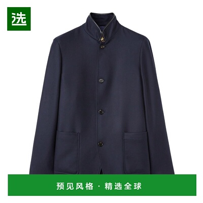 香港直邮Loro Piana 单排扣长袖羊绒休闲夹克 FAO0655男装