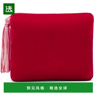 1h可退 香港直邮Sophie Bille Brahe 女士 红色 Velvet Lily Roug