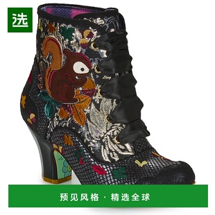 欧洲直邮Irregular Choice 女士 短筒靴 SQUIRREL AWAY