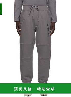 1h可退 香港直邮Y-3 男士 灰色 Cuffed 运动裤 JZ0723 colorful花