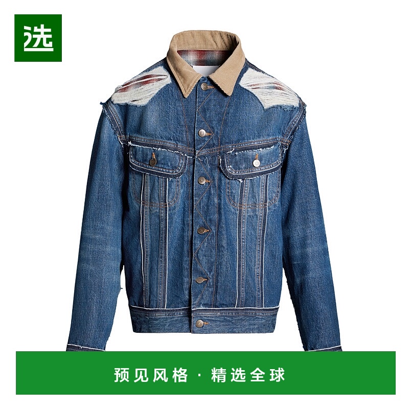 香港直邮Maison Margiela Pendleton牛仔外套 S67AM0061STZ092