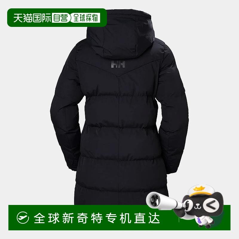 欧洲直邮Helly Hansen 女士黑色聚酰胺Adore蓬松派克大衣外套