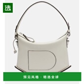 香港直邮Delvaux 帝丽芙 女士 1h可退 Pin 飘带中号皮革肩包