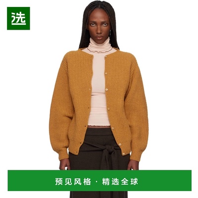 1h可退 香港直邮Baserange 女士 橙色 Mea 开衫 PUMECRWWI25