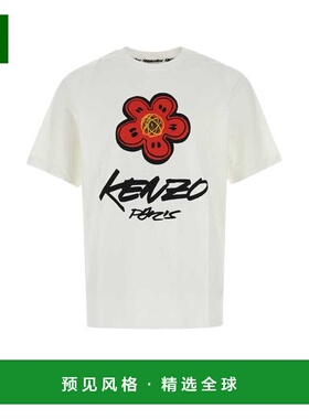 1h可退 香港直邮kenzo 高田贤三 男士 標誌印花圓領 T 卹 FF65TS2