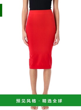 1h可退 香港直邮ANDREĀDAMO 女士 Sculpting 中长半身裙 PS252543