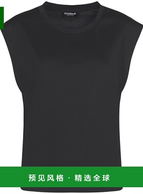香港直邮DONDUP 女士背心吊带 DS018JF0271DXXX999 SS2025 黑色