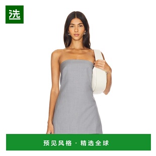 1h可退 香港直邮ST.AGNI 女士 Column 羊毛长衫 S24236GRY