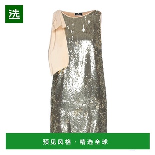 1h可退 香港直邮Elisabetta Franchi 女士 高雅连衣裙 metal金属