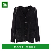 R13 香港直邮R13 Sweat AW2025 黑色 女士针织毛衣 R13WY237Y223A