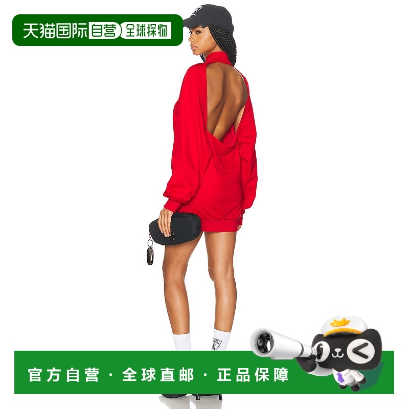 1h可退 香港直邮Balenciaga 巴黎世家 女士 BACK TRACKSUIT 连衣