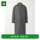 香港直邮Celine 思琳 男士 1h可退 羊毛花呢大衣 RM02Z726N