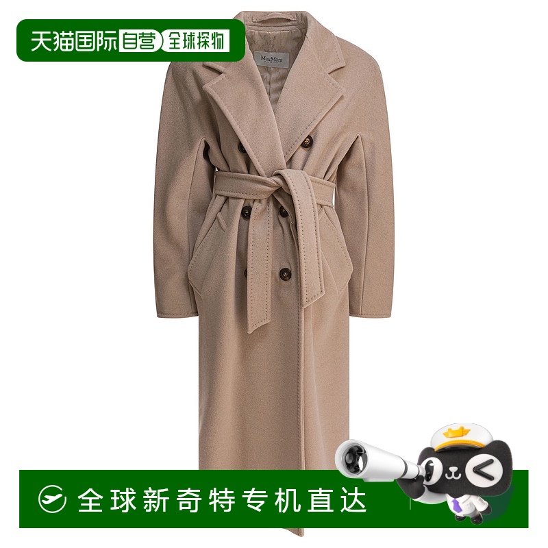 1h可退 欧洲直邮maxmara 女士 大衣羊毛羊绒