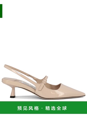 欧洲直邮JIMMY CHOO 女士高跟鞋DIDI45PATMACARON真皮单鞋