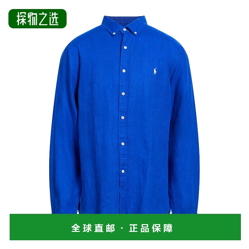 香港直邮Polo Ralph Lauren Polo 拉夫·劳伦 男士 亚麻衬衫