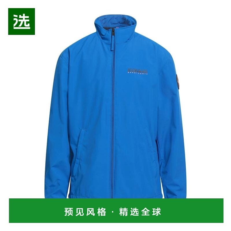 1h可退 香港直邮Napapijri 男士 夹克 blue蓝色 舒适时尚,男装,夹克,淘宝优惠券,粉丝福利购,淘宝优惠卷