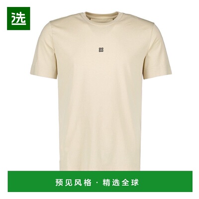 1h可退 香港直邮Givenchy 纪梵希 男士 米色 Slim Fit Cotton 4G