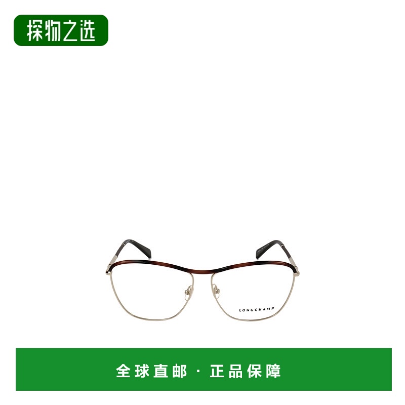 香港直邮Longchamp 几何平光镜架 LO2121L