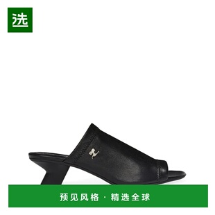 欧洲直邮courreges 女士 时尚休闲鞋高跟鞋新款女鞋单鞋一脚蹬