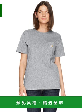 1h可退 【美国直邮】Carhartt|WK87 工装口袋短袖 T 恤