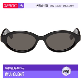 1h可退 香港直邮RETROSUPERFUTURE 男士 黑色 Parola 太阳镜 4FK