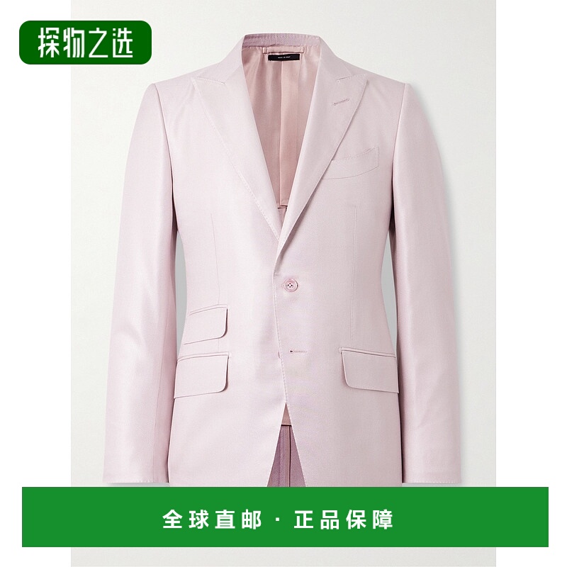 1h可退 香港直邮Tom Ford 汤姆·福特 男士 O'Connor 斜纹丝绸西