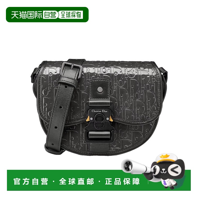 香港直邮Dior GALLOP 压印图案单肩包 1ADPO033DOV