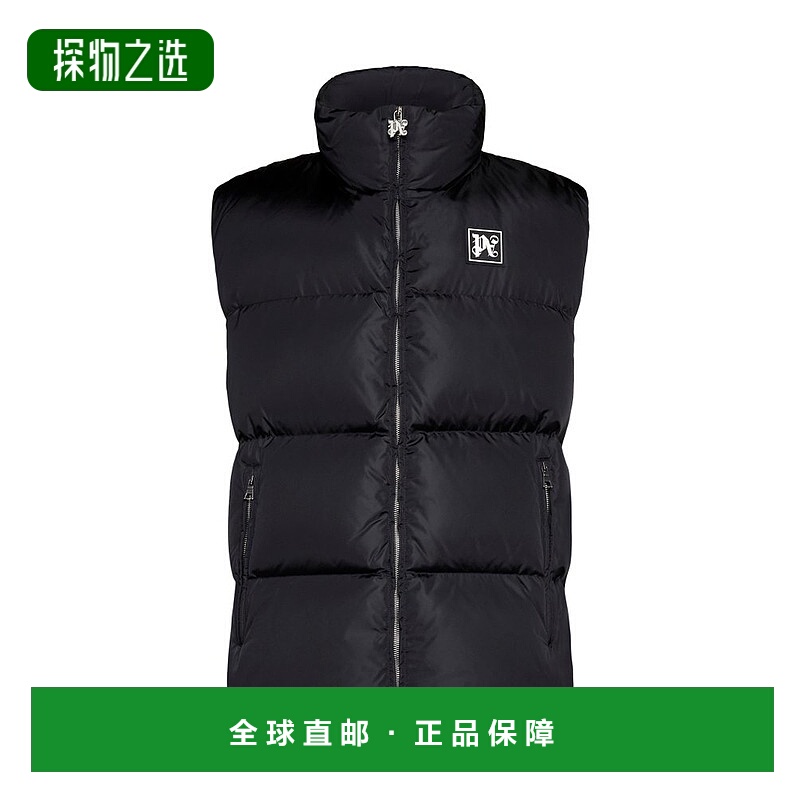 香港直邮Palm Angels 棕榈天使 男士 立领无袖棉服 PMEX005R24FAB