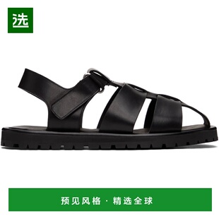 1h可退 香港直邮Studio Nicholson 男士 黑色 Sandom 凉鞋 SANDO