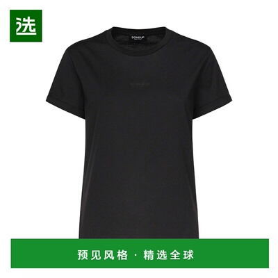 香港直邮DONDUP 女士T恤 DS039JF0271DDU6999 SS2025 黑色