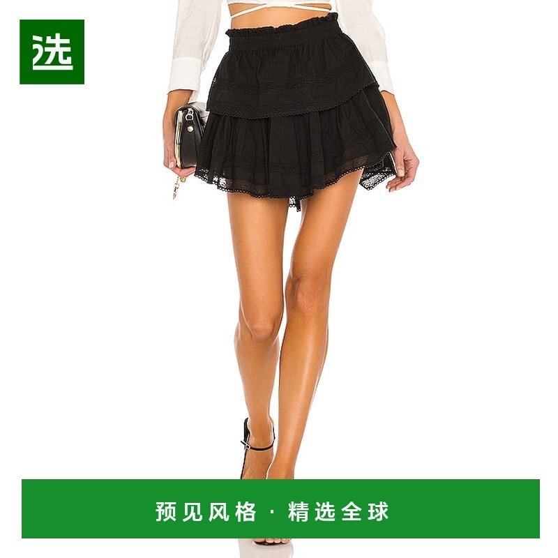 1h可退 香港直邮LOVESHACKFANCY 女士 皱褶迷你半身裙 LS002289,女装/女士精品,半身裙,淘宝优惠券,粉丝福利购,淘宝优惠卷